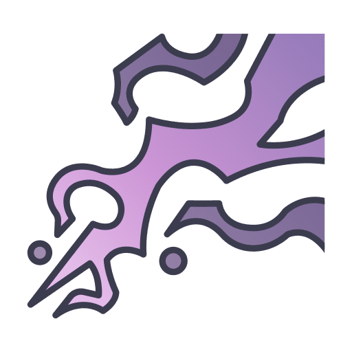 Lightning fantasy thunder magic icon