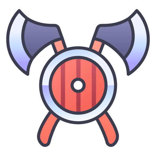 Barbarian viking fantasy barbarian icon