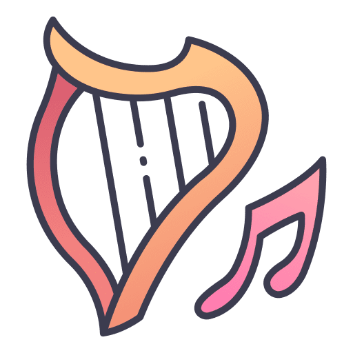 Bard song musician fantasy icon