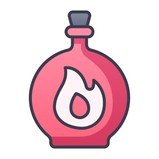 Fire halloween rpg game icon