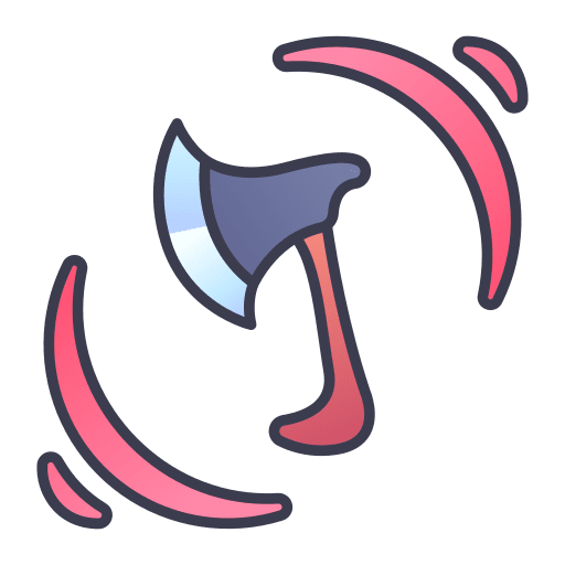 Axe gaming skill axe icon