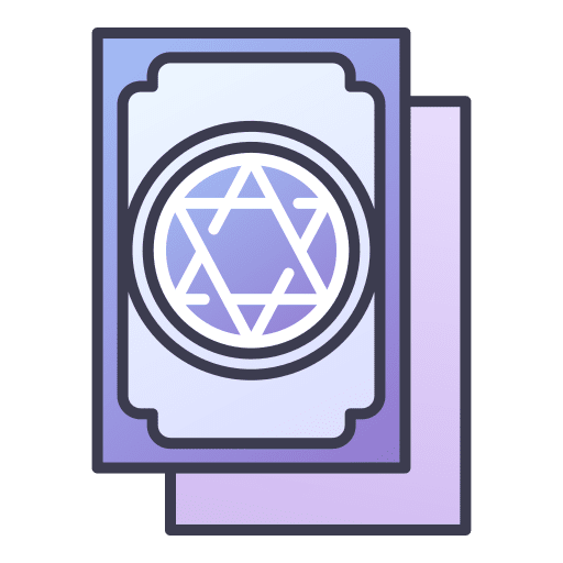 Card rpg game wizard icon