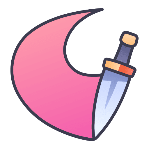 Knives attack gaming knives icon