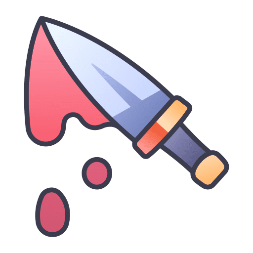 Knives blood knife skill icon