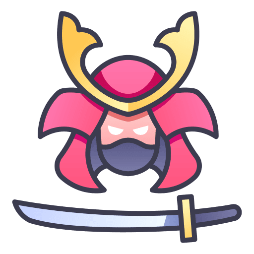 Samurai rpg japanese gaming icon