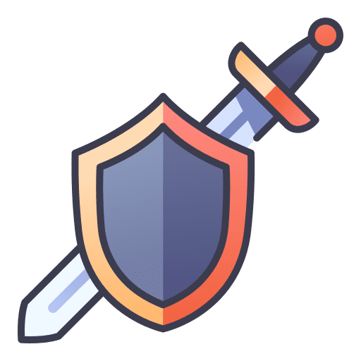 Sword warrior soldier weapon icon