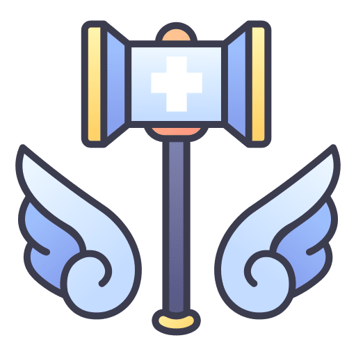 Hammer magic gaming fantasy icon
