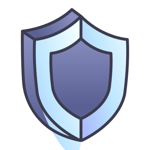 Shield protection game protect icon