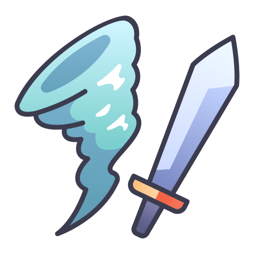 Storm magic sword storm icon