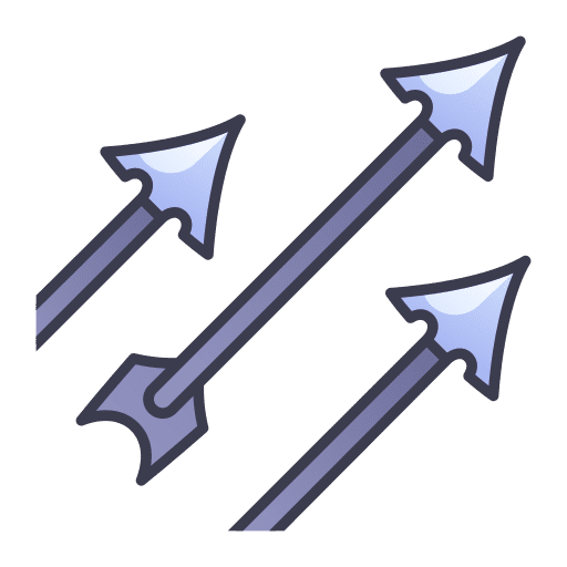 Arrows game arrows shower icon