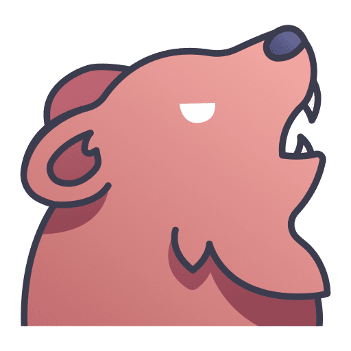 Bear wildlife wild animals icon