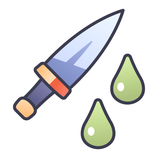 Knives knives poison skill icon
