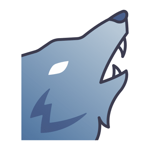 Wolf howl wolf animal kingdom icon