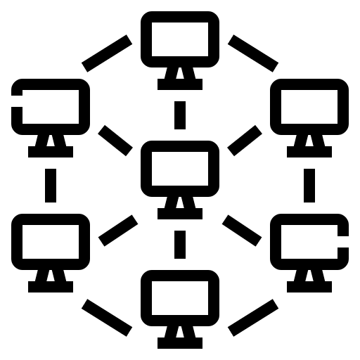 Computer networks symbol computer networks network icon