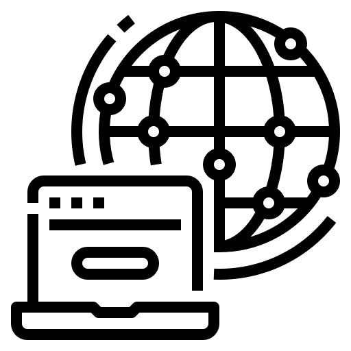 Internet connection connecting network computer networking icon