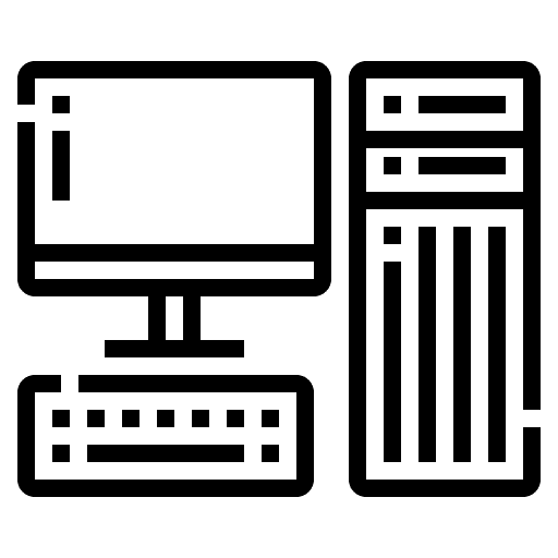 Workstation cloud computer networking network icon