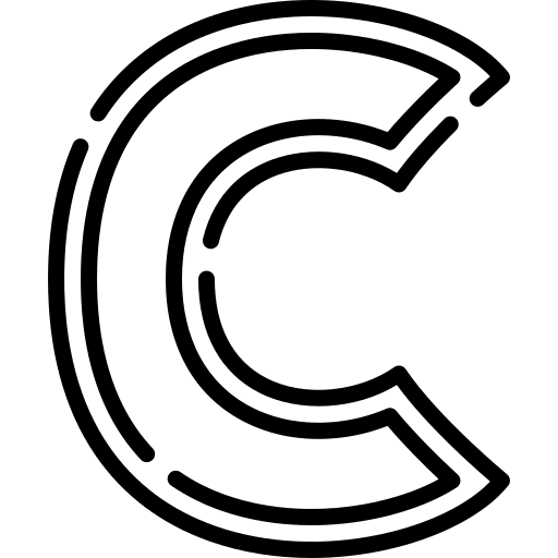C c abecedary consonant icon