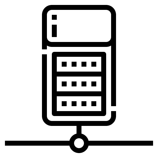 Server internet network computer icon