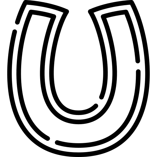 U education abecedary typographical icon