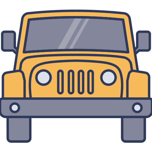 Jeep transportation transport jeep icon