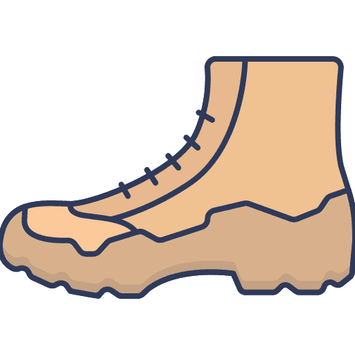 Boot boot hiking footwear icon