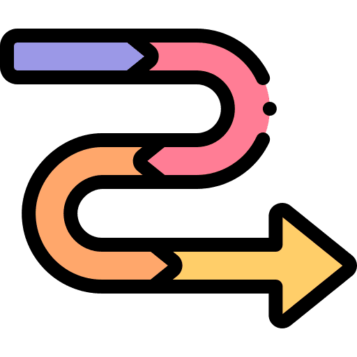 Arrow chart infographic stats business and finance icon