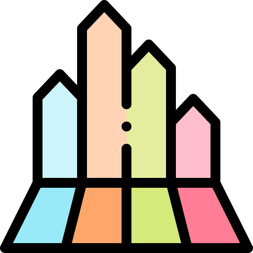 Bar chart bar chart analytics infographic icon