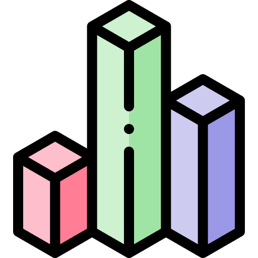 Bar chart business and finance bars statistics icon