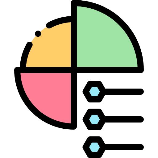 Pie chart pie chart graphic pie graph icon