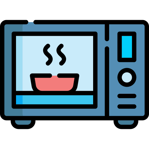 Microwave kitchenware electrical appliance oven icon