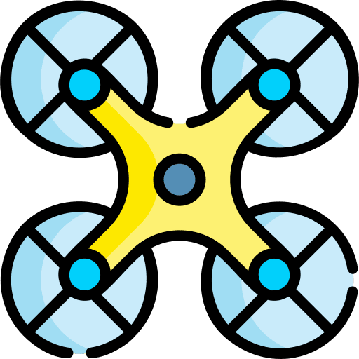 Drone aircraft drone electronics icon