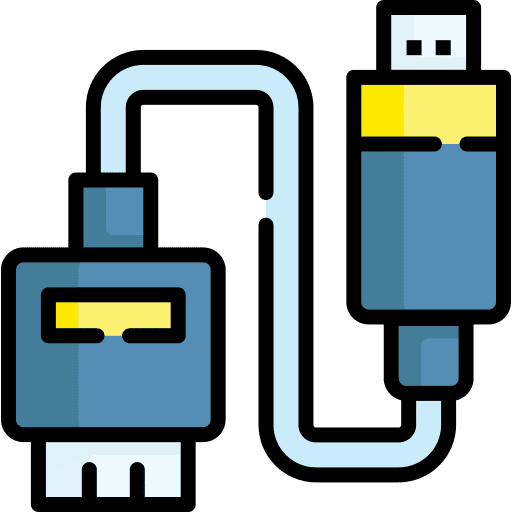 Usb connector usb connector cable plug icon