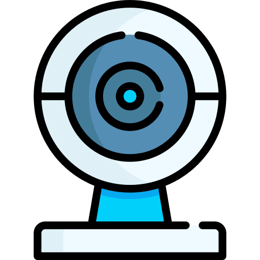 Web cam electronics camera web cam icon