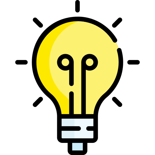 Idea invention idea electricity icon