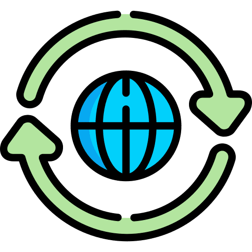 Internet earth globe wireless worldwide icon