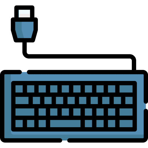 Keyboard hardware technology keyboard icon