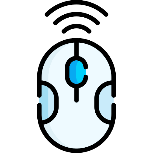 Mouse technology wireless electronics icon