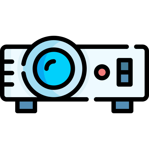 Projector electronics projector devices icon