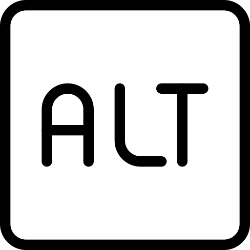 Alt ui tool keyboard icon