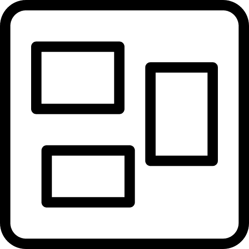 Tiles ui open menu tiles icon
