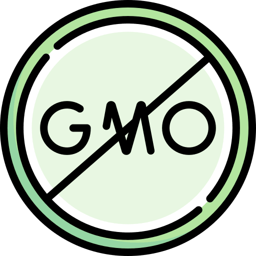 No gmo no gmo science healthcare icon