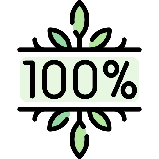 No preservatives leaf natural leaves icon