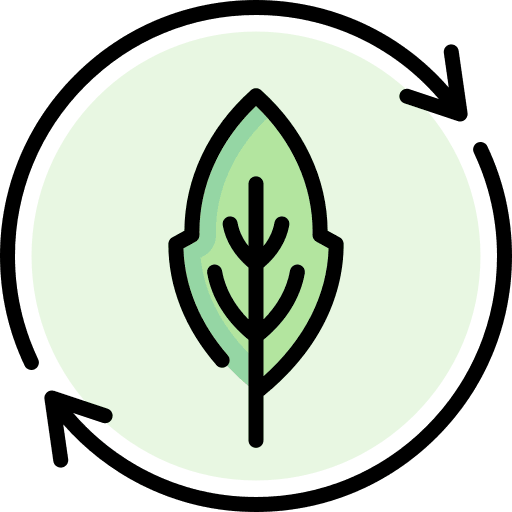 Recycle ecologism ecology leaf icon