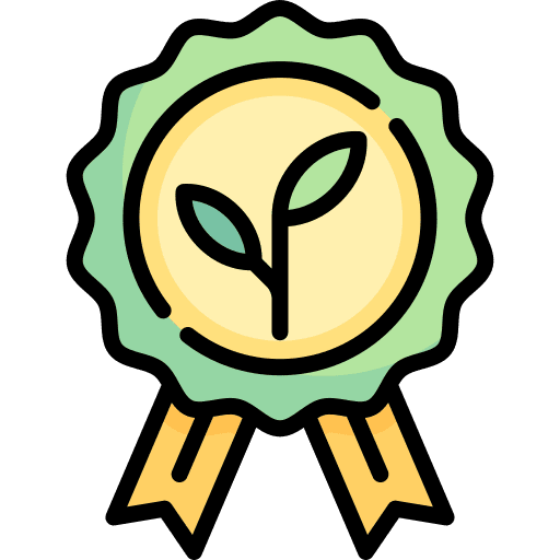 Medal ecologic ecology medal icon