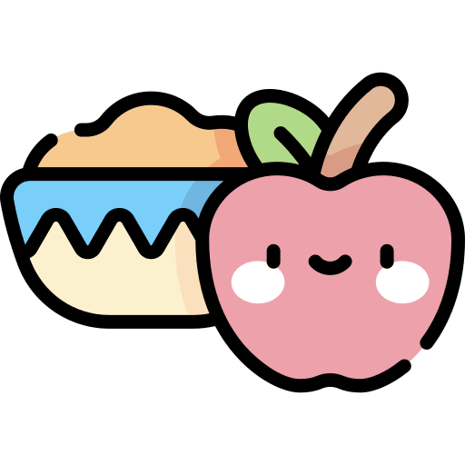 Apple sauce breakfast nature food and restaurant icon