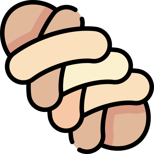 Challah challah food bread icon
