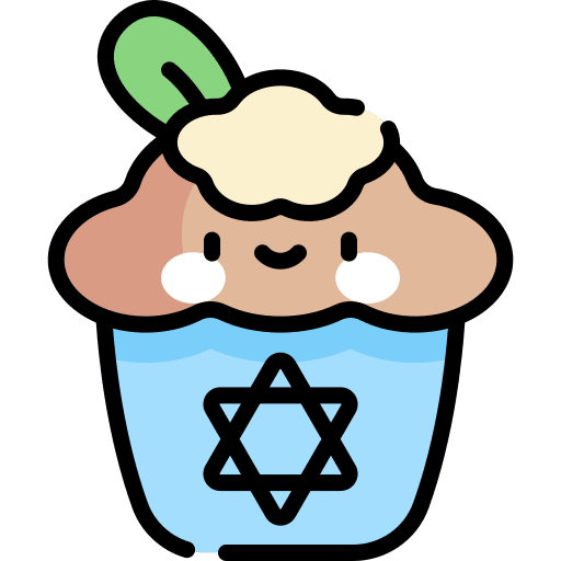 Cupcake cupcake hanukkah bakery icon