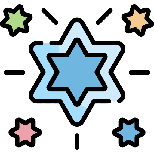 Fireworks judaism faith celebration icon
