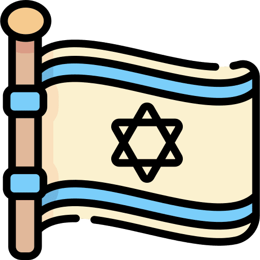 Israel nation flags israel icon