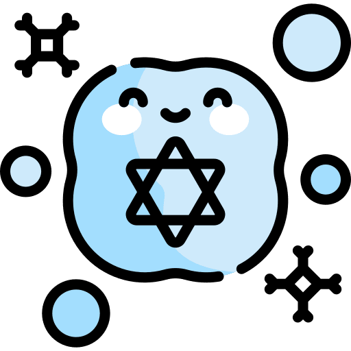 Snow cultures jewish snow icon